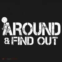 F Around Find Out Funny Meme USA-Made Doggie Bandana thumb 2