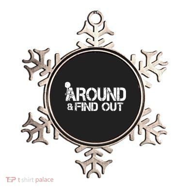 F Around Find Out Funny Meme Ornament