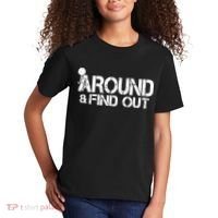 F Around Find Out Funny Meme Kids T-Shirt thumb 2