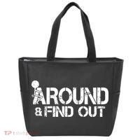 F Around Find Out Funny Meme Tote Bag thumb 0