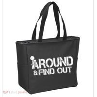 F Around Find Out Funny Meme Tote Bag thumb 2