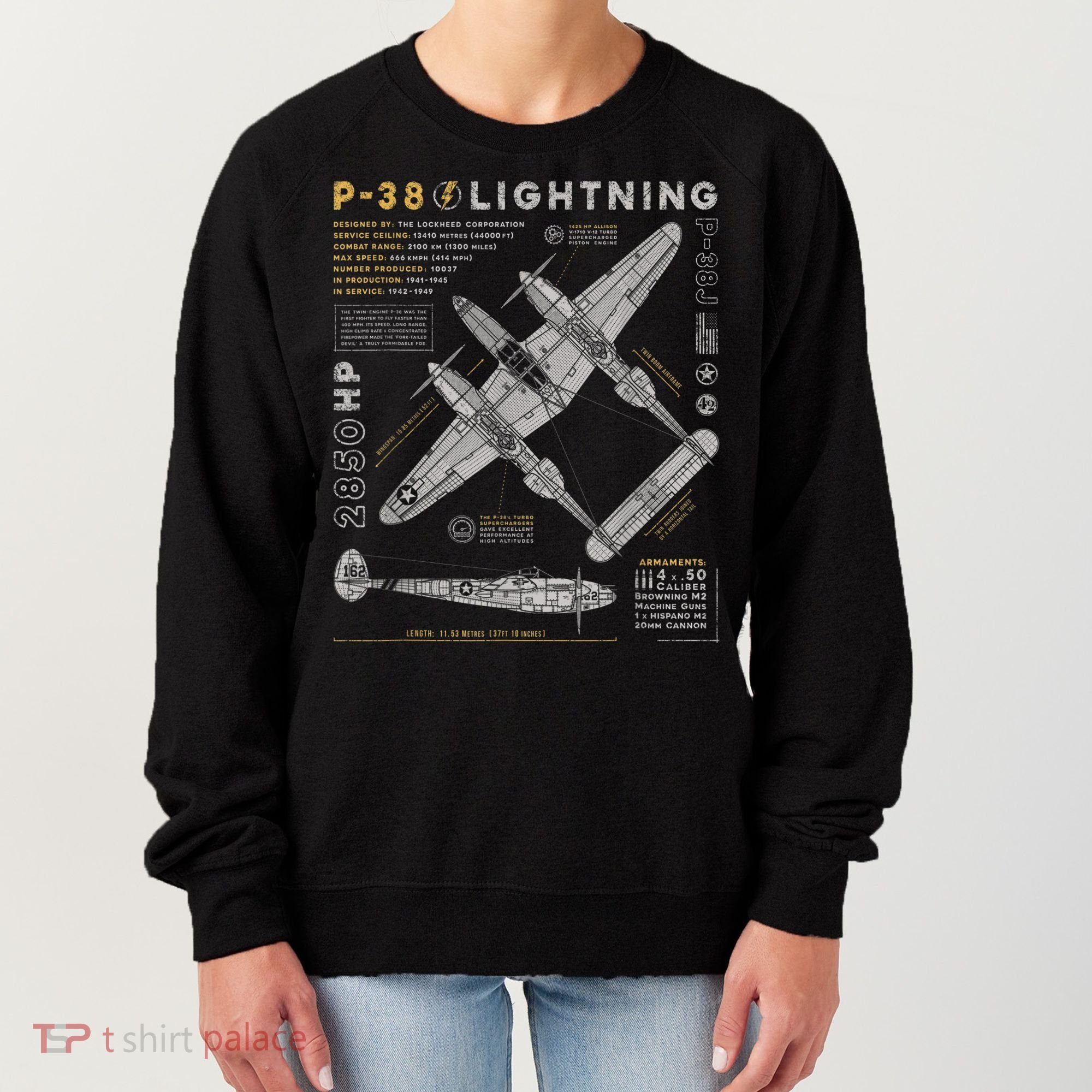 Fighter Aircraft Women's Sweatshirt