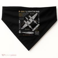 Fighter Aircraft USA-Made Doggie Bandana thumb 0
