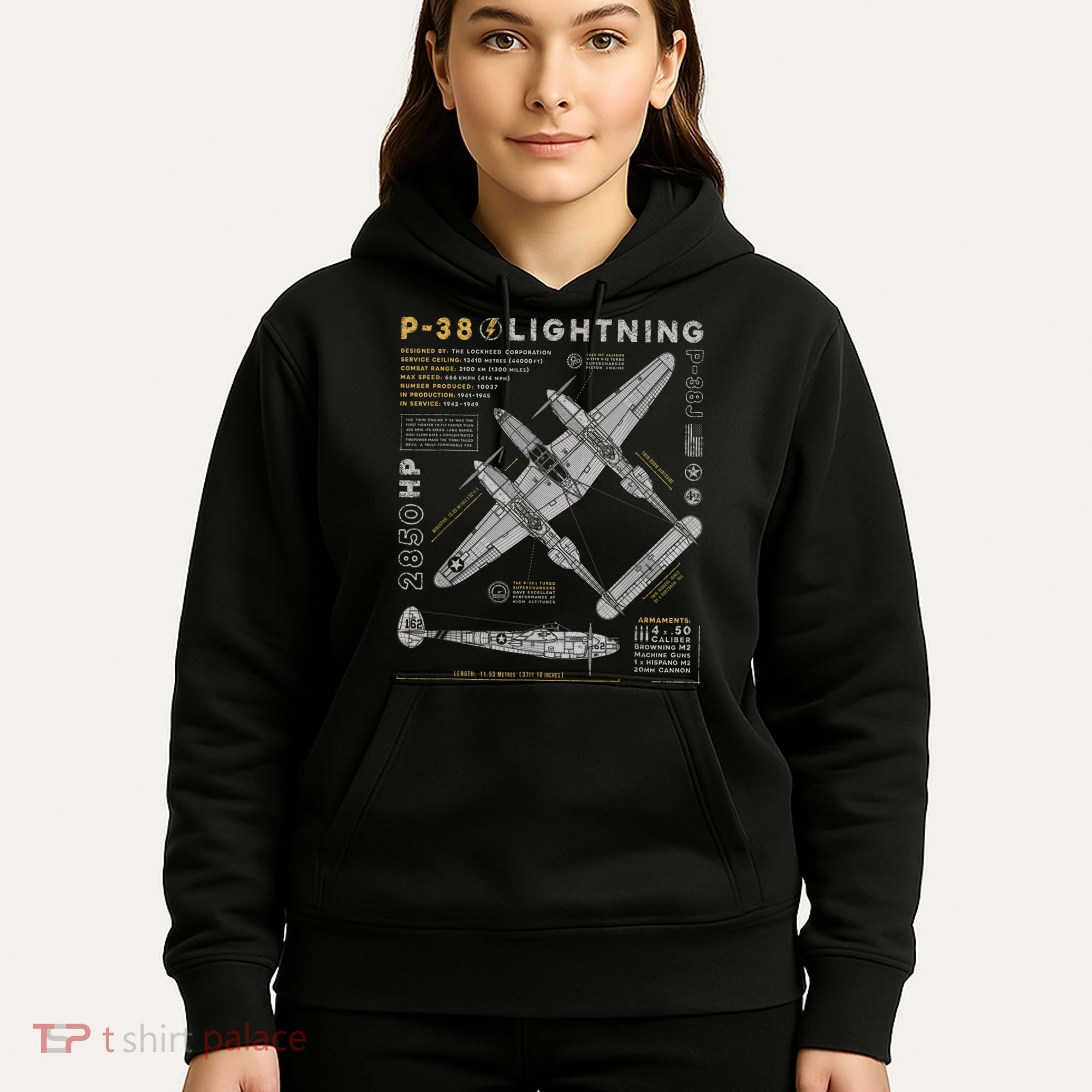 Fighter Aircraft Hoodie