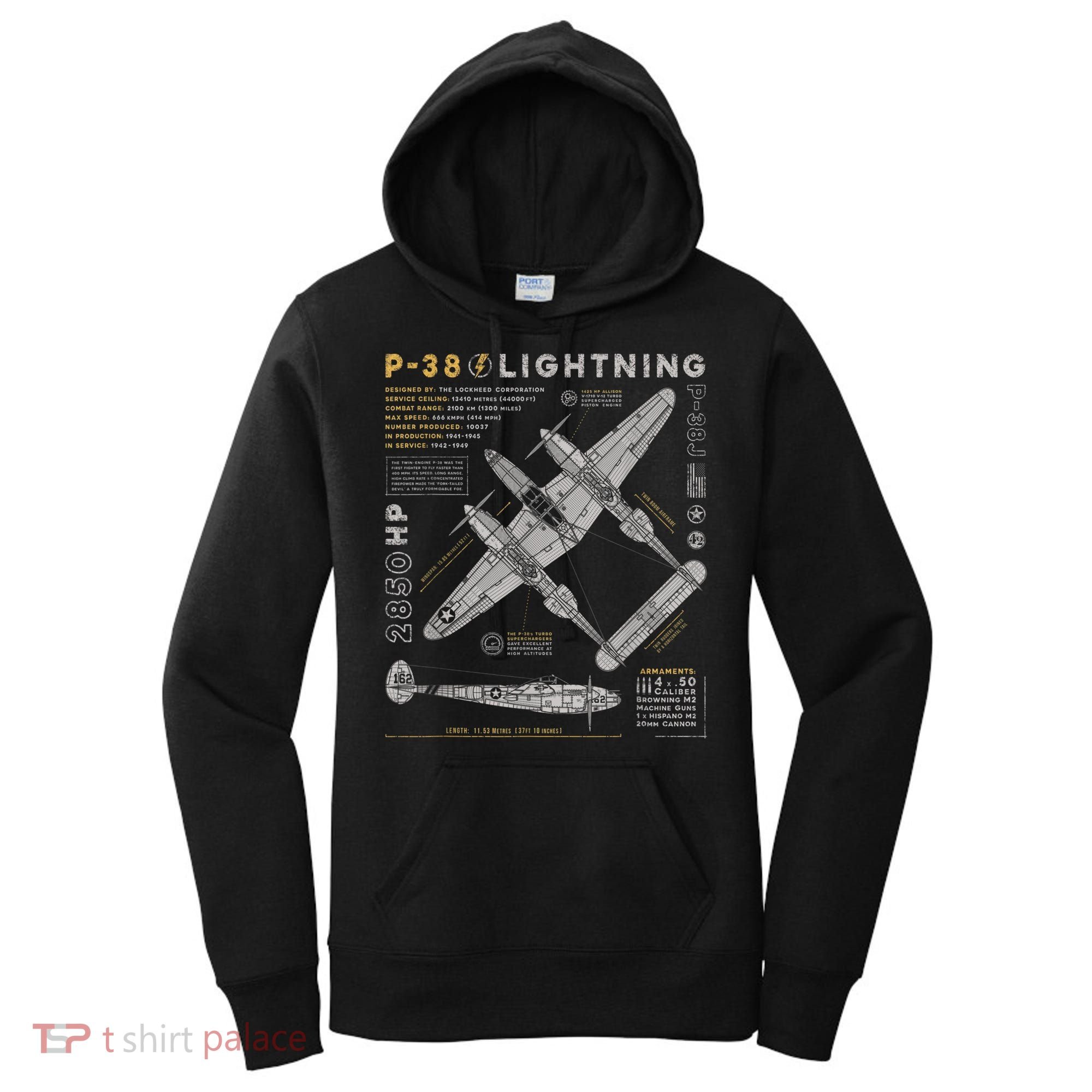 Fighter Aircraft Women's Hoodie