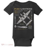 Fighter Aircraft Baby Bodysuit thumb 0