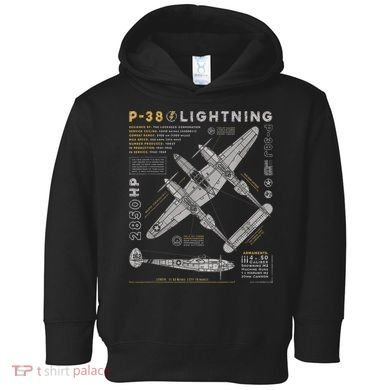 Fighter Aircraft Toddler Hoodie