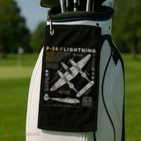 Fighter Aircraft Golf Towel thumb 2