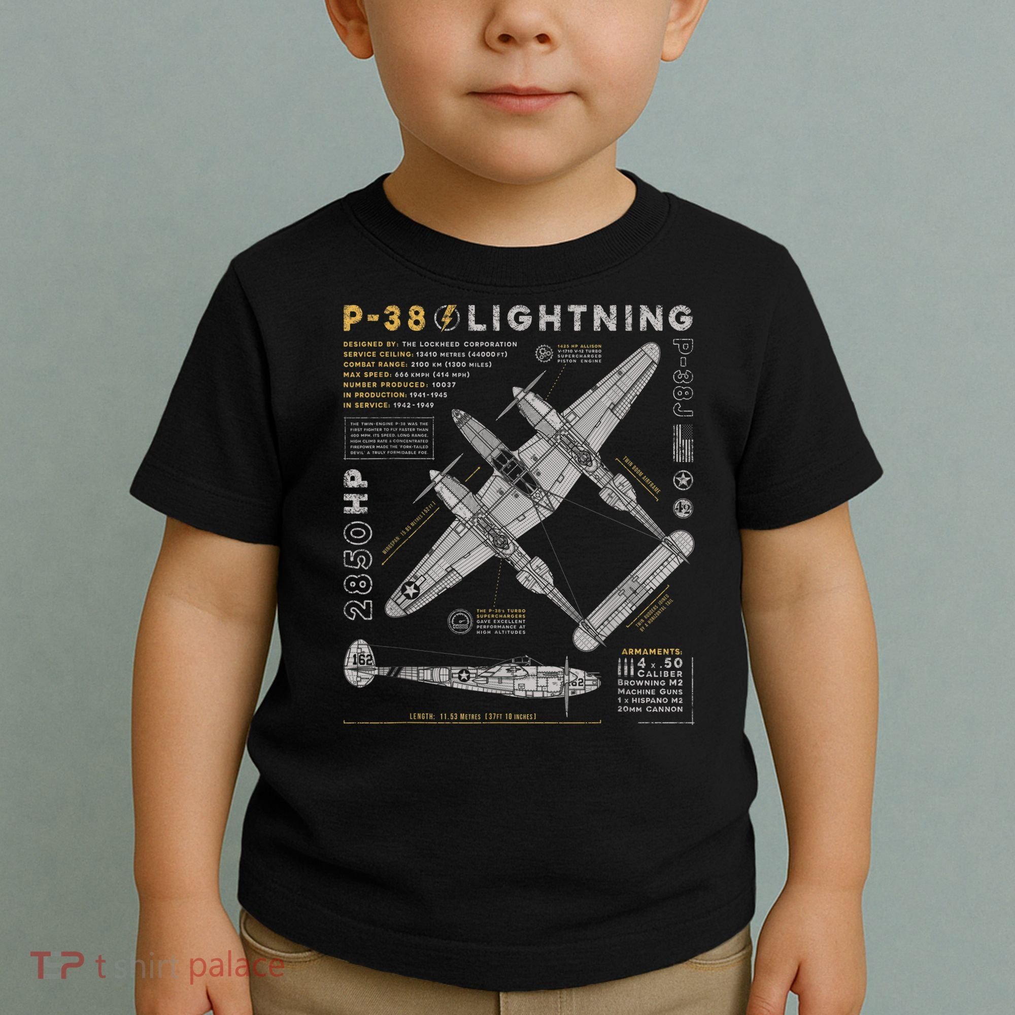 Fighter Aircraft Toddler T-Shirt
