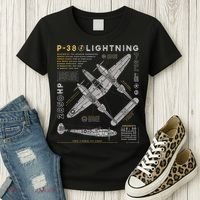 Fighter Aircraft Women's T-Shirt thumb 3