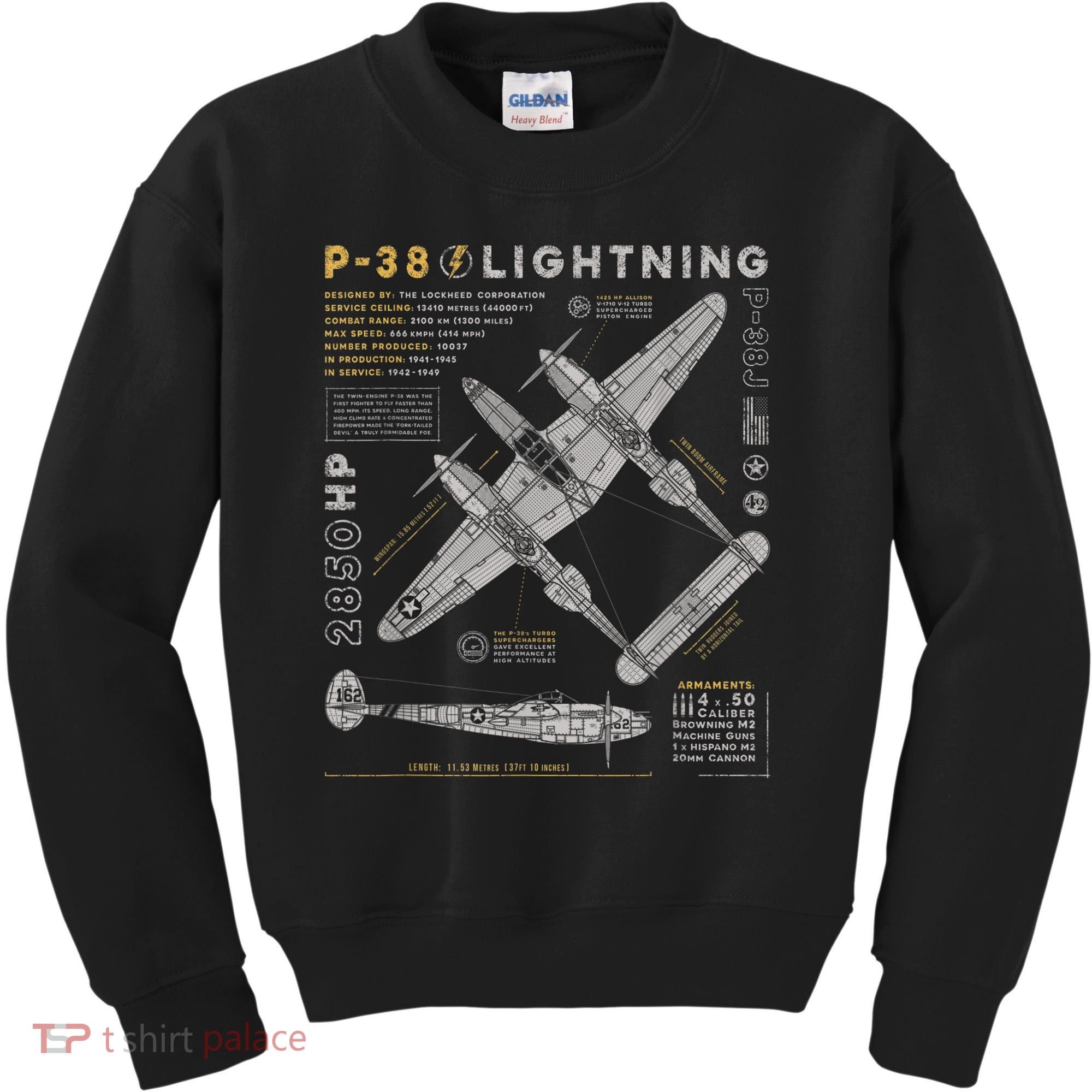 Fighter Aircraft Kids Sweatshirt