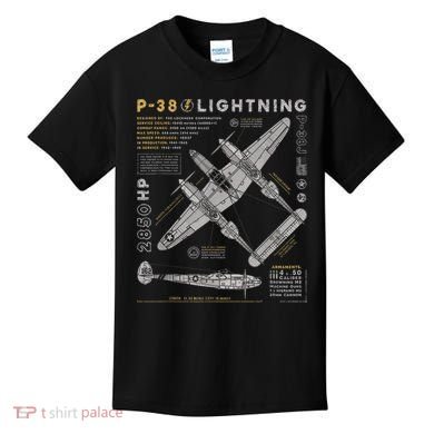 Fighter Aircraft Kids T-Shirt