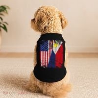 Filipino American Flag Usa Philippines Flag Doggie Tank thumb 2