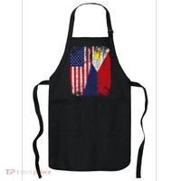 Filipino American Flag Usa Philippines Flag Apron thumb 0