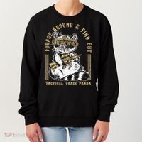 Forage Around & Find Out Tactical Trash Panda Women's Sweatshirt thumb 0