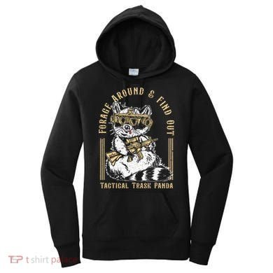 Forage Around & Find Out Tactical Trash Panda Women's Hoodie