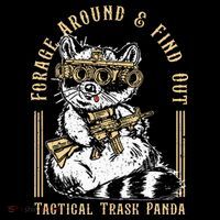 Forage Around & Find Out Tactical Trash Panda Women's Hoodie thumb 2