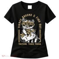 Forage Around & Find Out Tactical Trash Panda Women's T-Shirt thumb 0