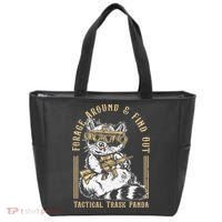 Forage Around & Find Out Tactical Trash Panda Tote Bag thumb 0