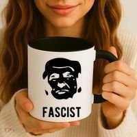 Fascist Antitrump Coffee Mug thumb 3