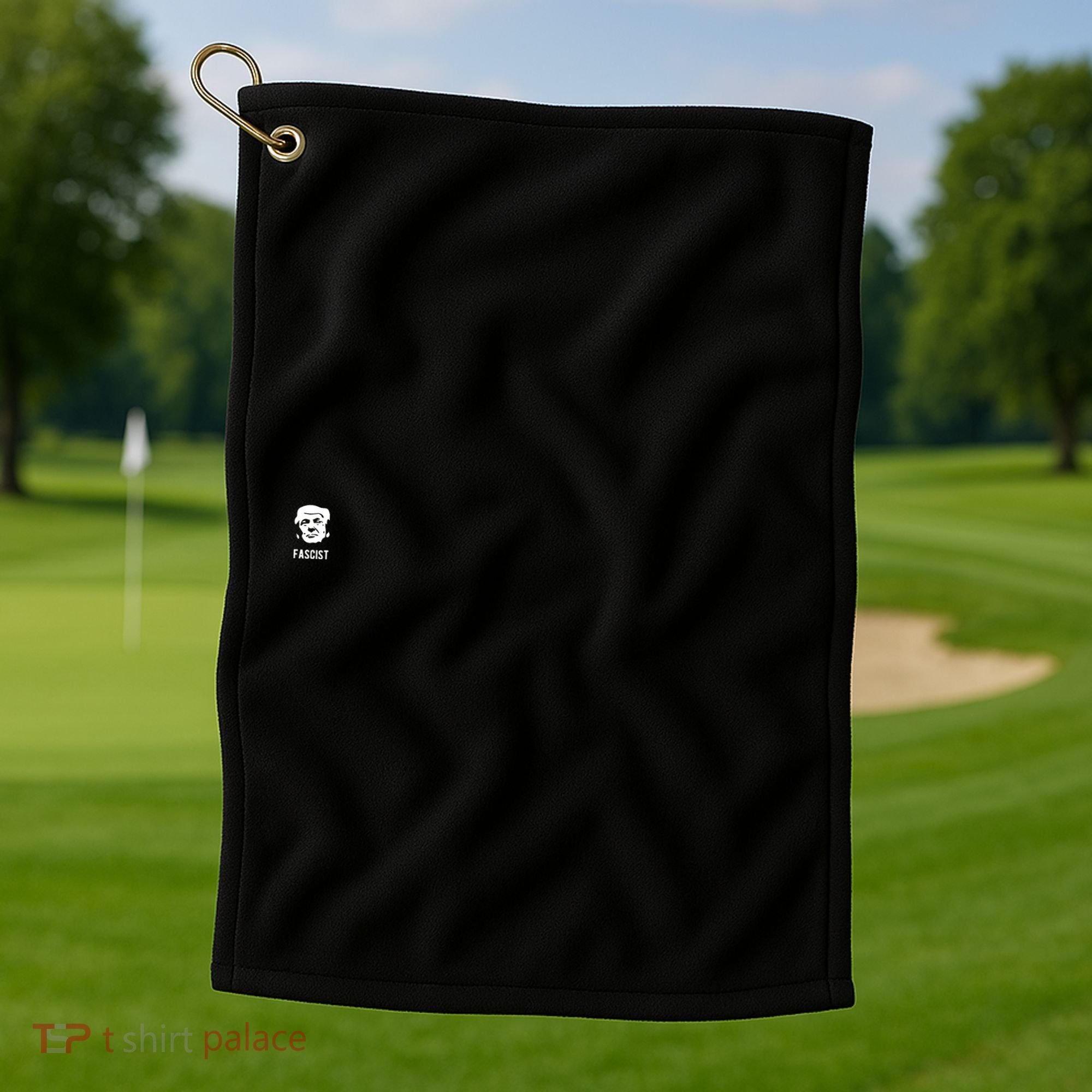 Fascist Antitrump Golf Towel