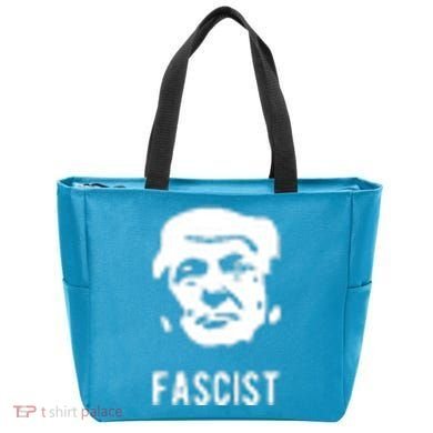 Fascist Antitrump Tote Bag