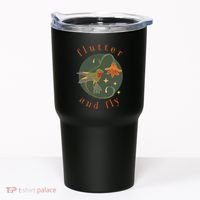 Flutter And Fly Apparel Hummingbird And Flower Tumbler thumb 0