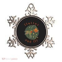 Flutter And Fly Apparel Hummingbird And Flower Ornament thumb 0