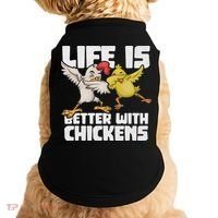 Funny Animal Farmer Dabbing Rooster Dab Hen Chicken Doggie Tank thumb 0