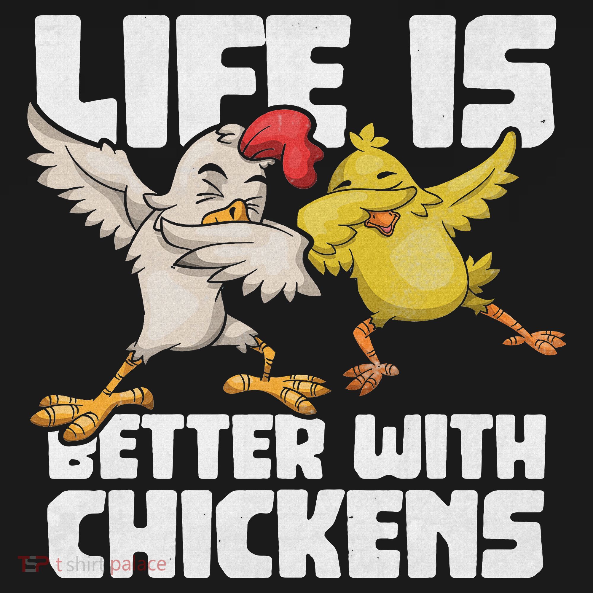 Funny Animal Farmer Dabbing Rooster Dab Hen Chicken Women's Tank Top