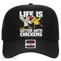 Funny Animal Farmer Dabbing Rooster Dab Hen Chicken Hat thumb 0