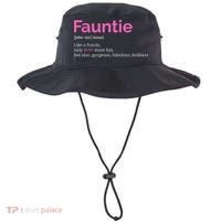 Fauntie Auntie Funny Aunt Gift Favorite Tee Bucket Hat thumb 0