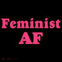 Feminist Af Feminism Retro Style Cool Gift USA-Made Doggie Bandana thumb 2