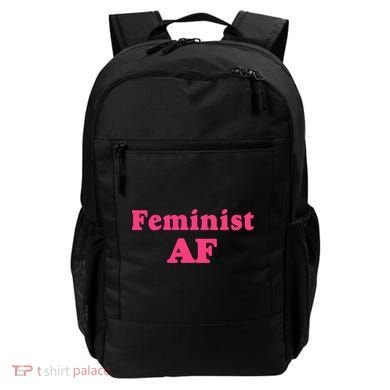 Feminist Af Feminism Retro Style Cool Gift Backpack