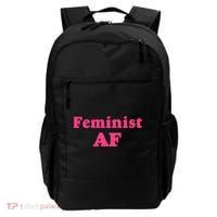 Feminist Af Feminism Retro Style Cool Gift Backpack thumb 0