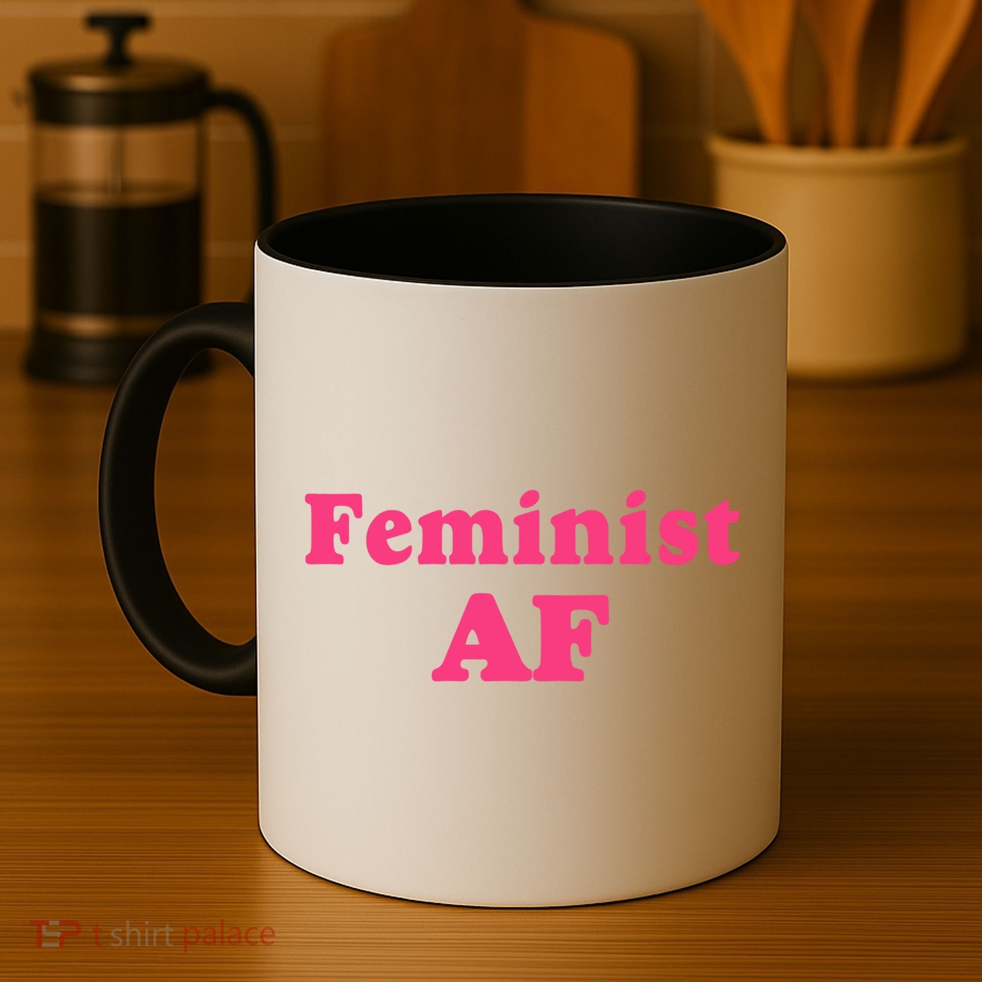 Feminist Af Feminism Retro Style Cool Gift Coffee Mug