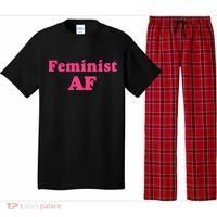 Feminist Af Feminism Retro Style Cool Gift Pajama Set thumb 0