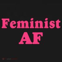 Feminist Af Feminism Retro Style Cool Gift Pajama Set thumb 2