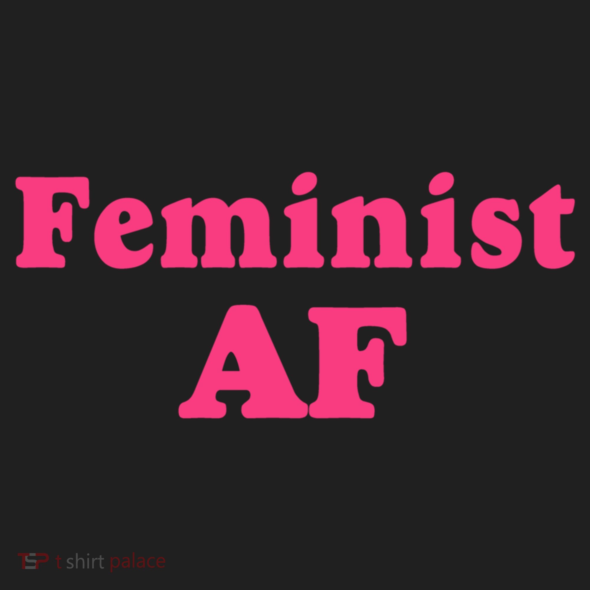 Feminist Af Feminism Retro Style Cool Gift V.I.T. Fleece Crew Sweatshirt