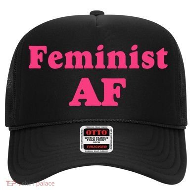 Feminist Af Feminism Retro Style Cool Gift Hat