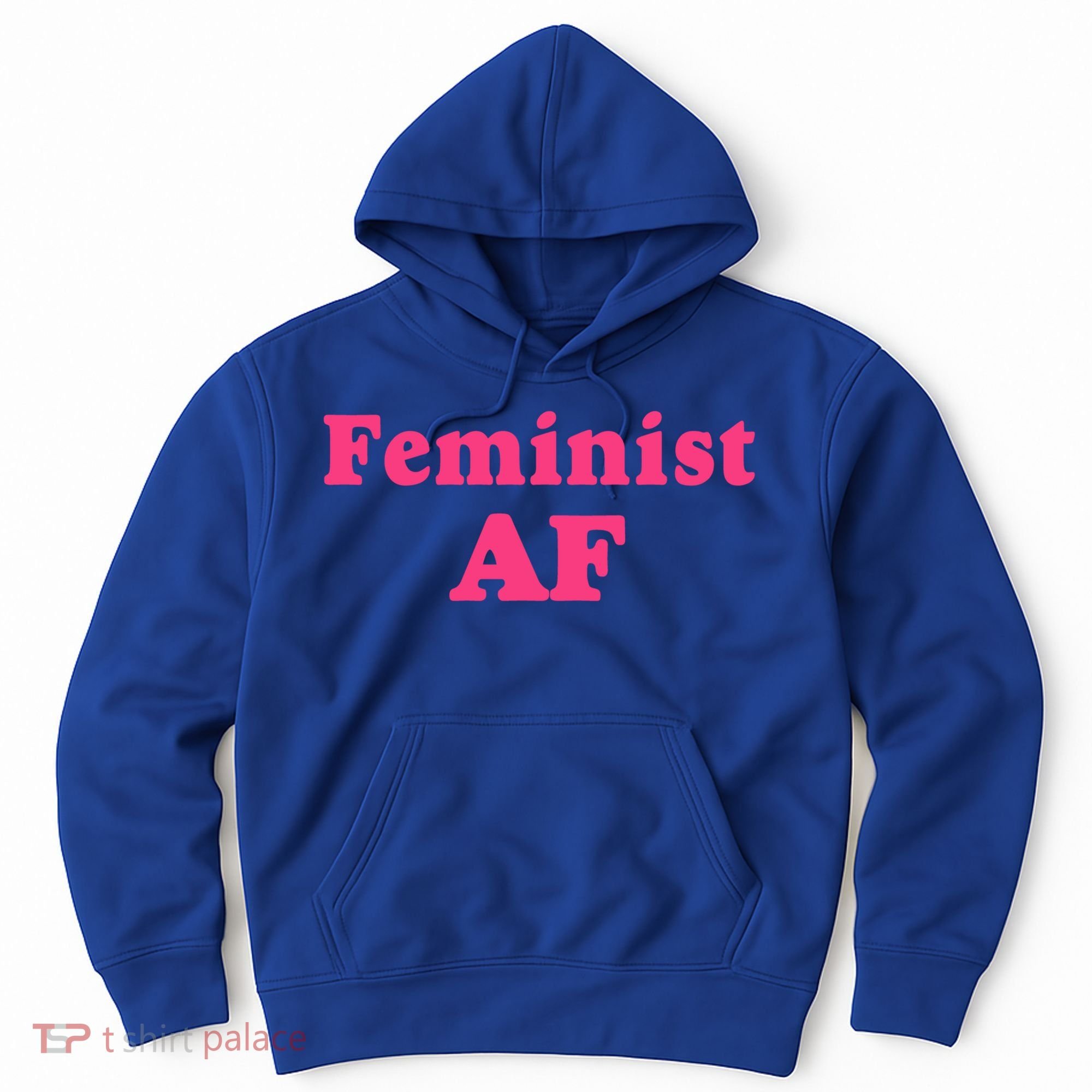 Feminist Af Feminism Retro Style Cool Gift Hoodie