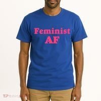 Feminist Af Feminism Retro Style Cool Gift Tall T-Shirt thumb 2