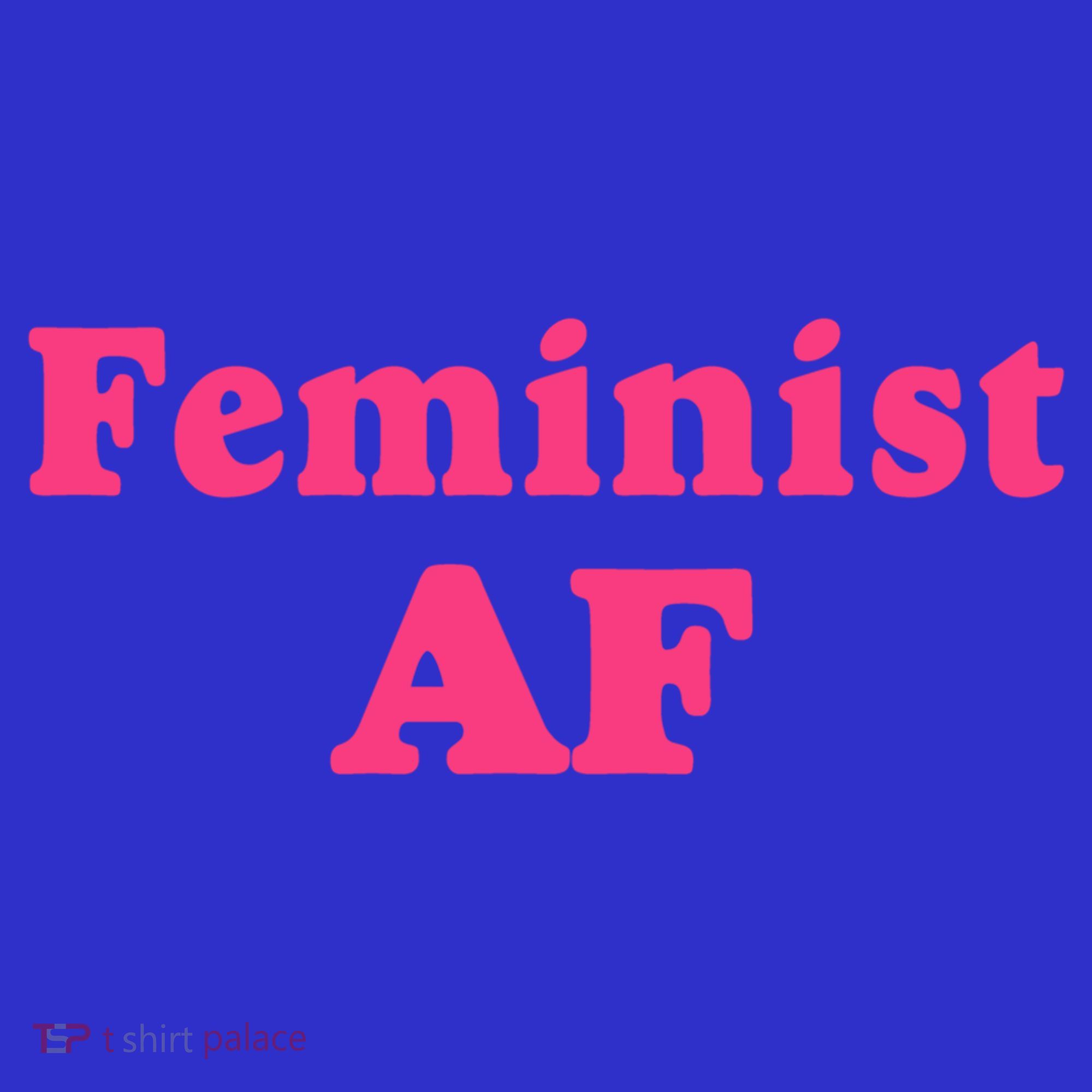 Feminist Af Feminism Retro Style Cool Gift Coaster