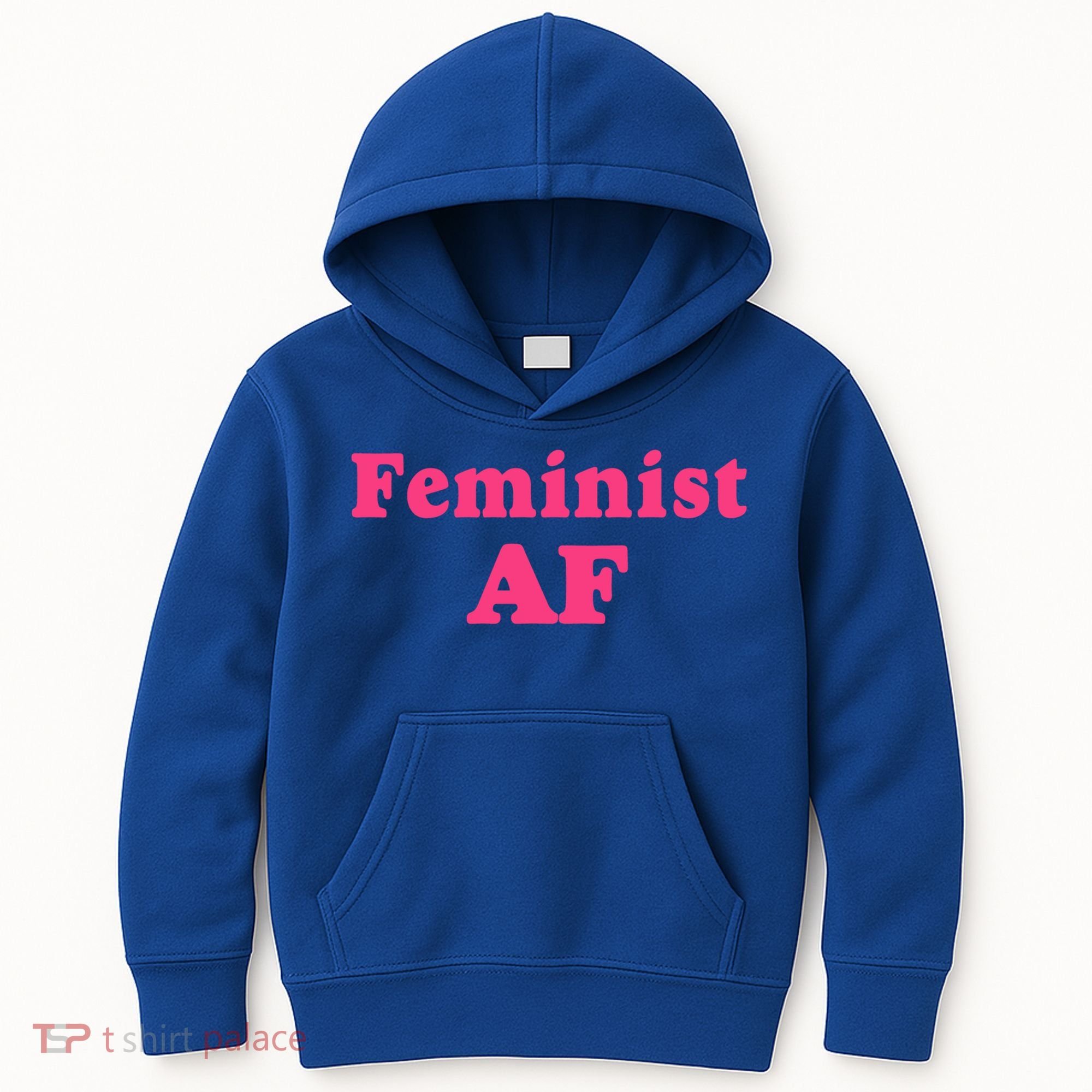 Feminist Af Feminism Retro Style Cool Gift Kids Hoodie