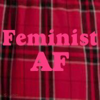 Feminist Af Feminism Retro Style Cool Gift Women's Flannel Plaid Pajama Pants thumb 2