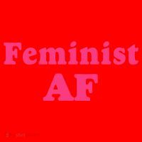 Feminist Af Feminism Retro Style Cool Gift Santa Hat thumb 1