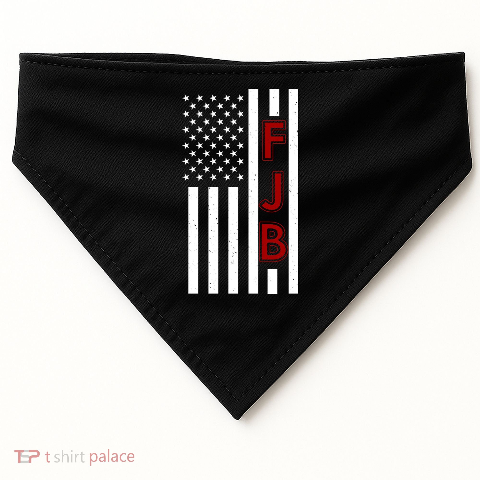 FJB American Flag USA-Made Doggie Bandana