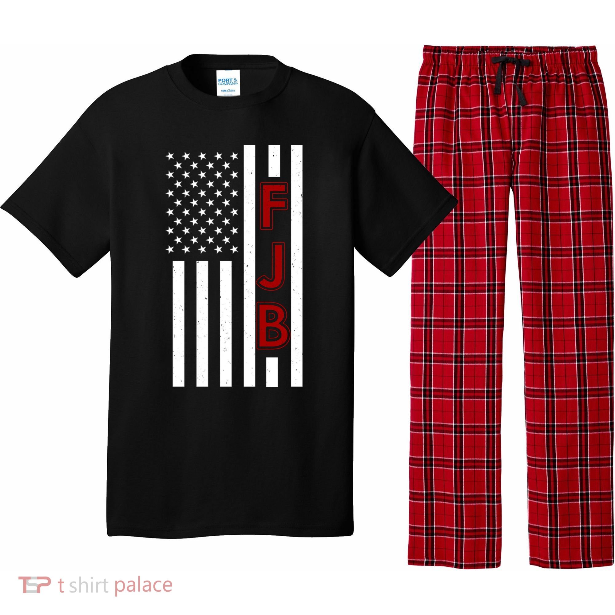 FJB American Flag Pajama Set