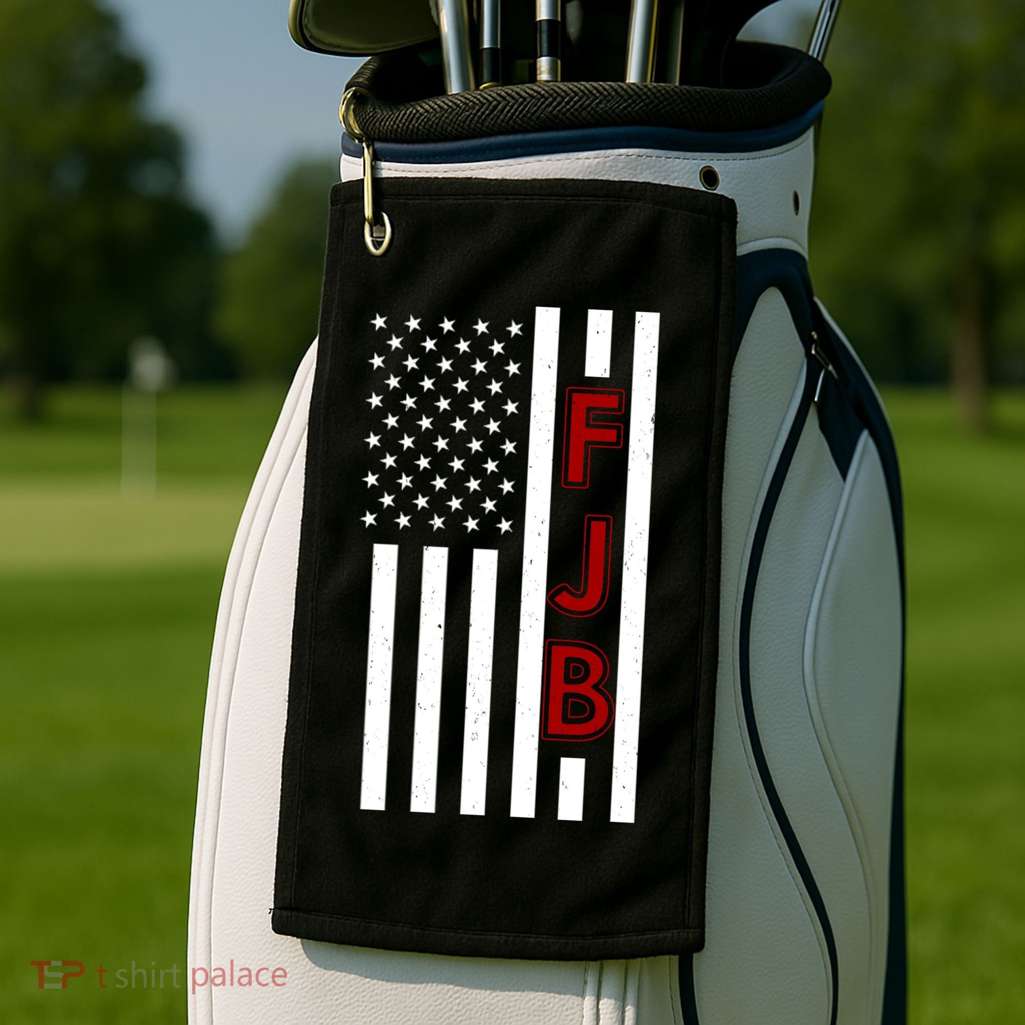 FJB American Flag Golf Towel