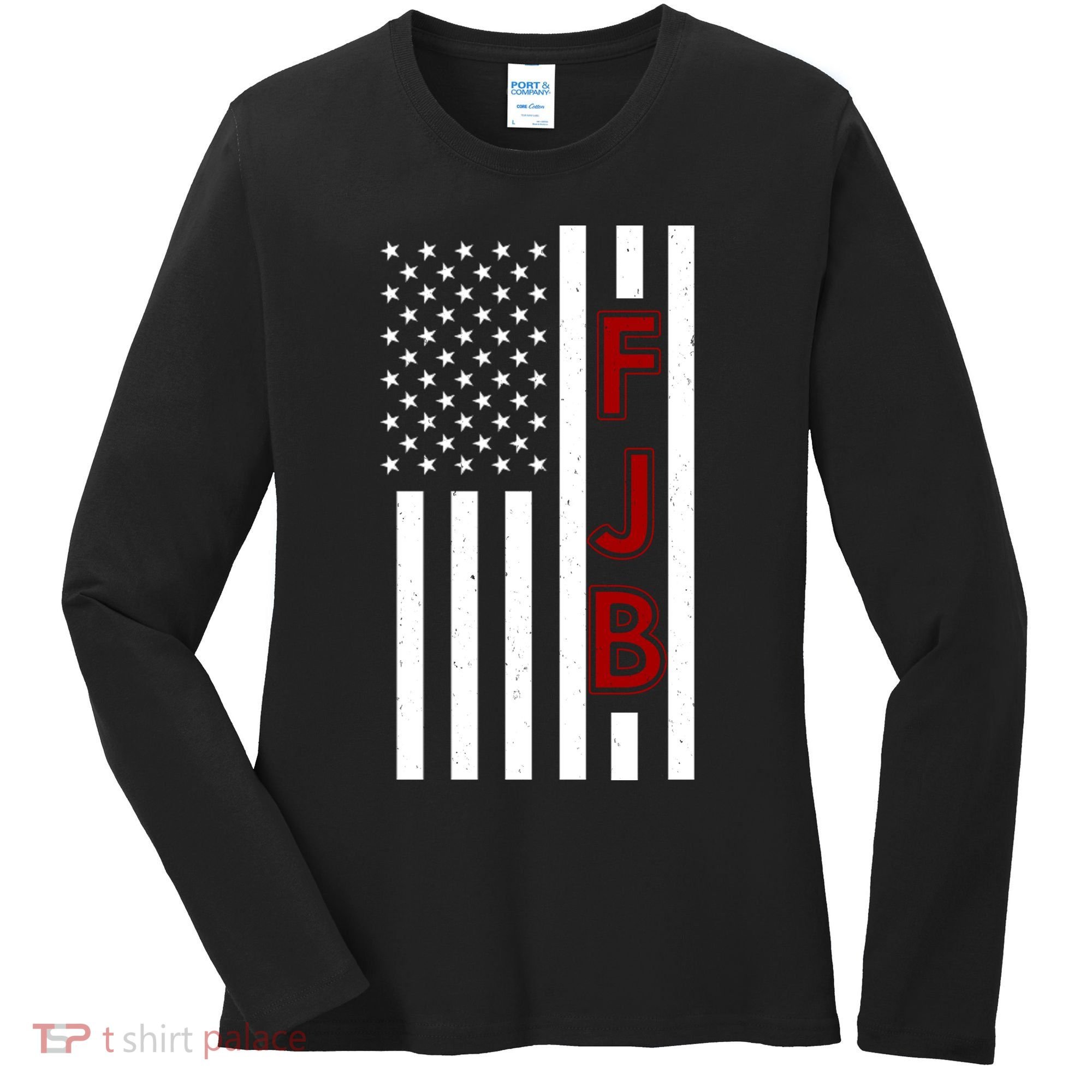 FJB American Flag Women's Long Sleeve Shirt